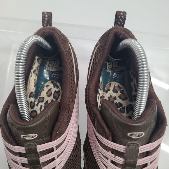 50118-7 - Dr. Scholls Commotion Chocolate Brown/Pink Gel Cushion Size 8.5M - Picture 6 of 10